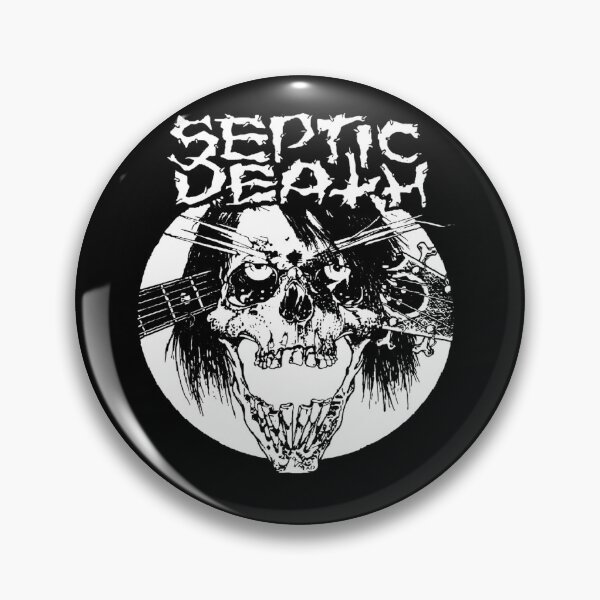 Item preview,  Pushead Septic Death Skull Screeching Deafness designed and sold by Laika Edmond.
