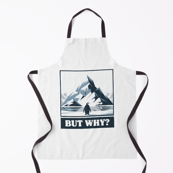 Item preview, Penguin But why - The Nihilist Penguin designed and sold by Alwaleed112.