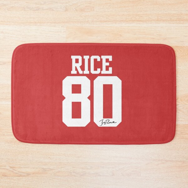 Item preview, Jerry Rice Classic Number 80 Autograph Football Art designed and sold by TheArtOfCar.