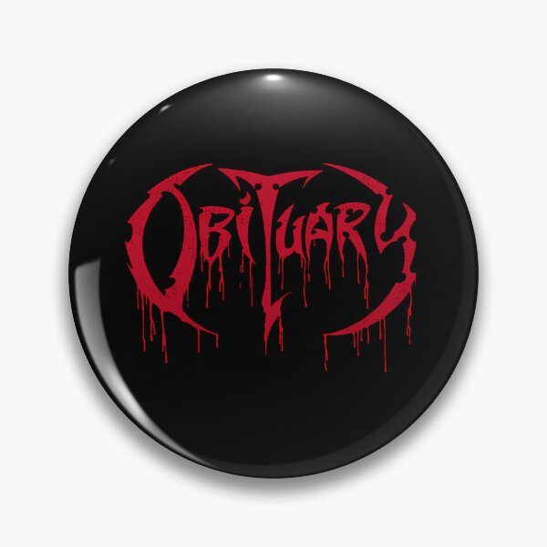 Item preview, Obituary  Cause Of Death Blood Logo designed and sold by Laika Edmond.
