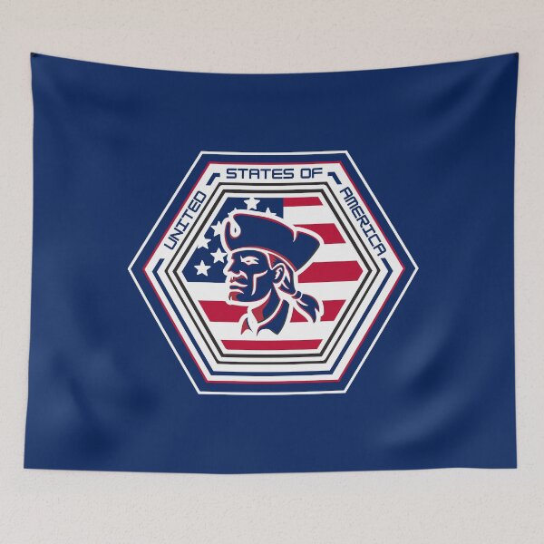Item preview, United States Patriot Emblem – Bold Red White and Blue Design for Veterans, Military Families, and Proud Americans designed and sold by GFamilyC.