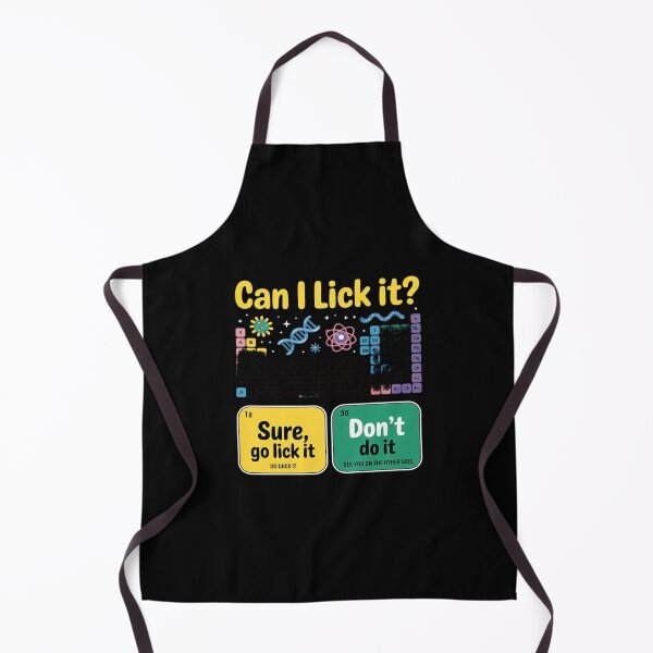 Item preview, Can I Lick It Periodic Table Science Teacher Student designed and sold by joyouartArt.