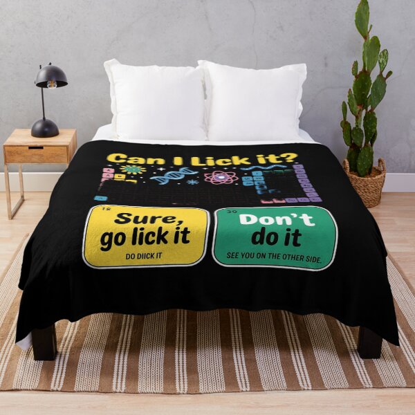Item preview, Can I Lick It Periodic Table Science Teacher Student designed and sold by joyouartArt.