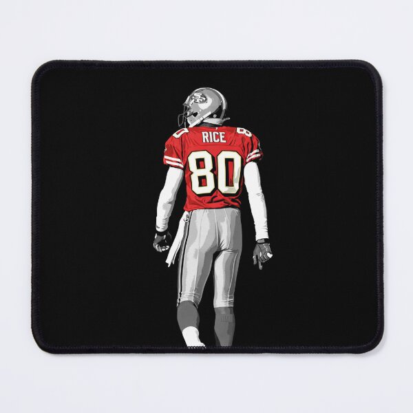 Item preview, Jerry Rice Classic San Francisco Number 80 Football Art designed and sold by TheArtOfCar.
