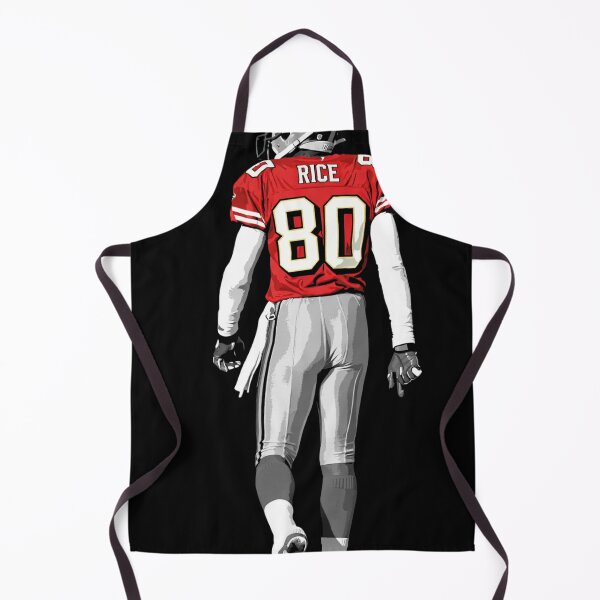 Item preview, Jerry Rice Classic San Francisco Number 80 Football Art designed and sold by TheArtOfCar.