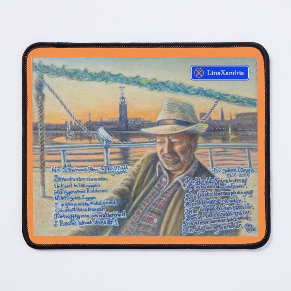 Item preview, Portrait of Johan Lange in soft pastels, 1958-2024 designed and sold by LinaXandria.
