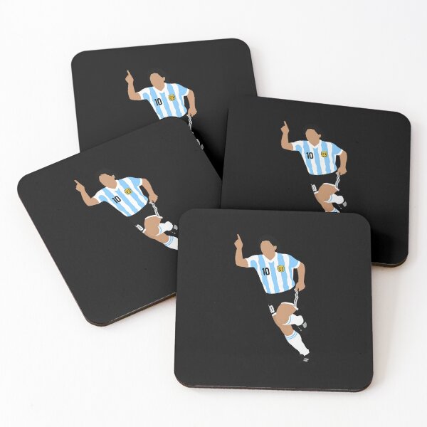 Item preview, Maradona Minimal Argentina Number 10 Football Art designed and sold by TheArtOfCar.