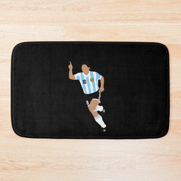 Item preview, Maradona Minimal Argentina Number 10 Football Art designed and sold by TheArtOfCar.