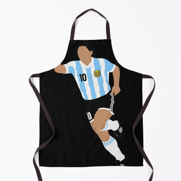 Item preview, Maradona Minimal Argentina Number 10 Football Art designed and sold by TheArtOfCar.