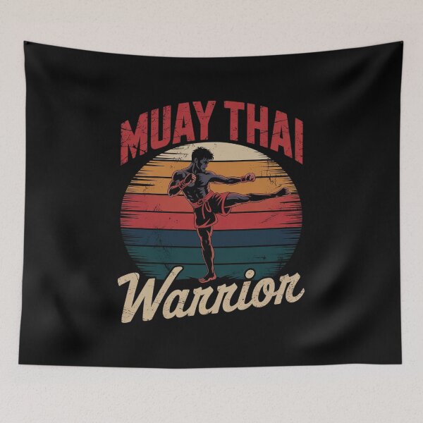 Item preview, Muay Thai Warrior Martial Arts Hobby Fighter Boxing designed and sold by angolinnArt.