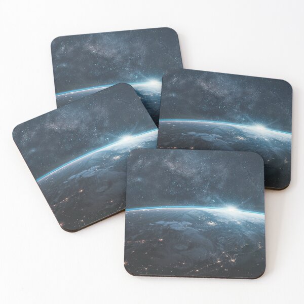 Item preview, Orbital Dawn — Planet Artwork designed and sold by QuantumDrift.