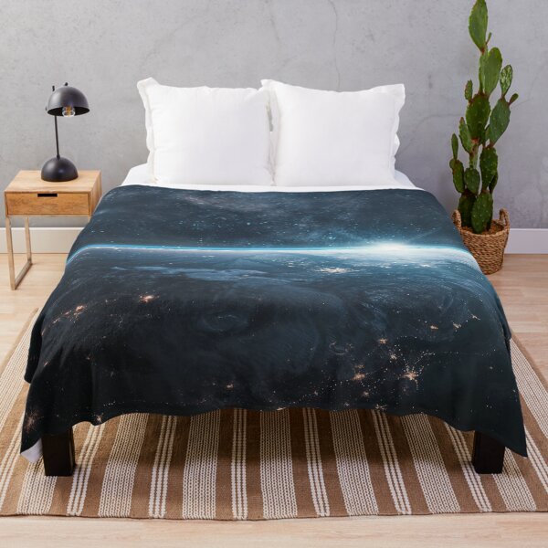 Item preview, Orbital Dawn — Planet Artwork designed and sold by QuantumDrift.