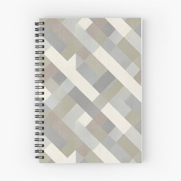 Item preview, Patrón abstracto de rayas geométricas diagonales neutras modernas designed and sold by Prismatect.