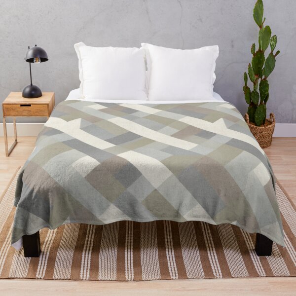 Item preview, Modern Neutral Diagonal Geometric Stripe Abstract Pattern designed and sold by Prismatect.