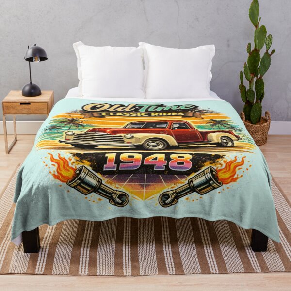 Item preview, Old Time Classic Rides 1948 Vintage Truck AI Graphic designed and sold by Cleora Art .