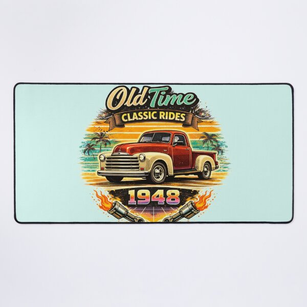 Item preview, Old Time Classic Rides 1948 Vintage Truck AI Graphic designed and sold by Cleora Art .