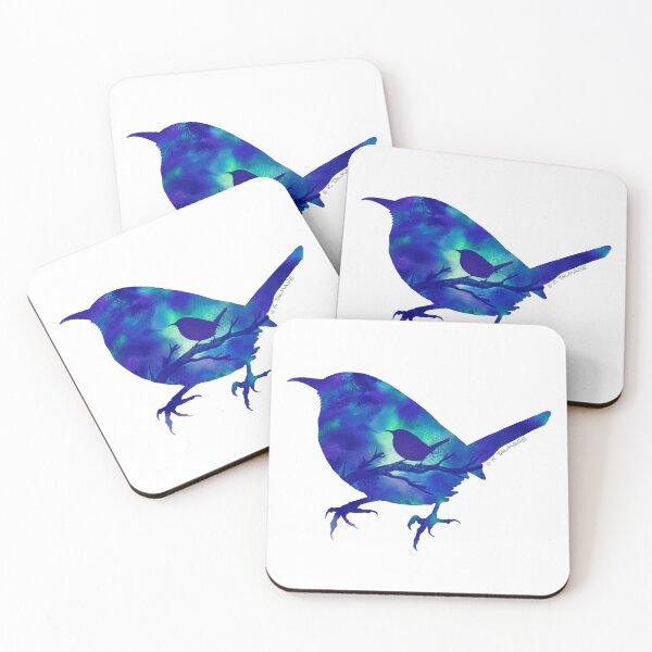 Item preview, Sapphire Wren designed and sold by metasilk.