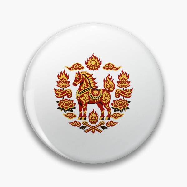 Item preview, Ceremonial Fire Horse Crest designed and sold by Vendeloc.