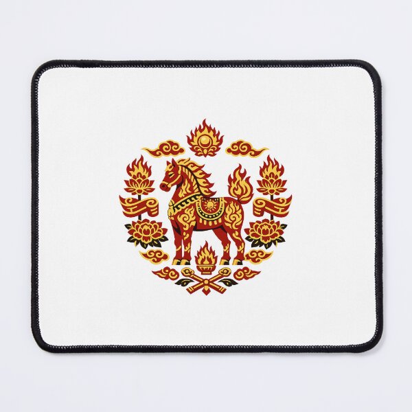Item preview, Ceremonial Fire Horse Crest designed and sold by Vendeloc.