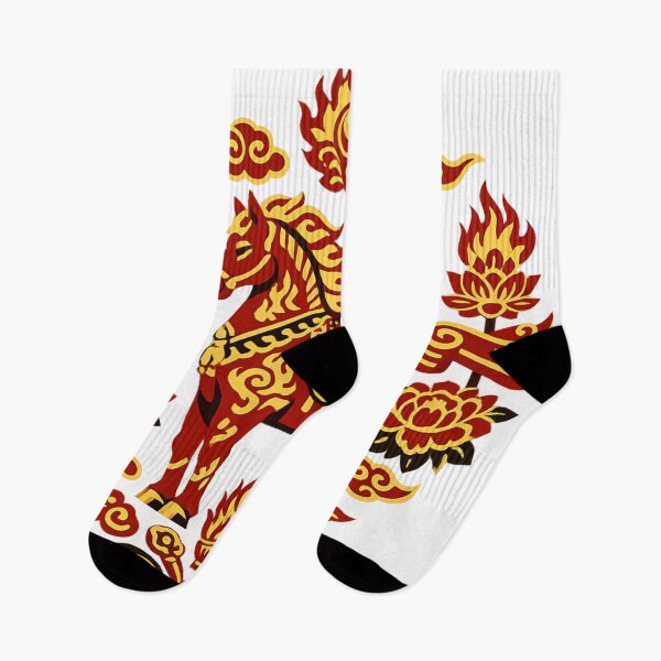 Item preview, Ceremonial Fire Horse Crest designed and sold by Vendeloc.