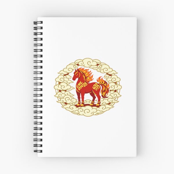 Item preview, Fire Horse Cloud Emblem designed and sold by Vendeloc.