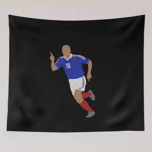 Item preview, Zidane Minimal France Number 10 Football Art designed and sold by TheArtOfCar.