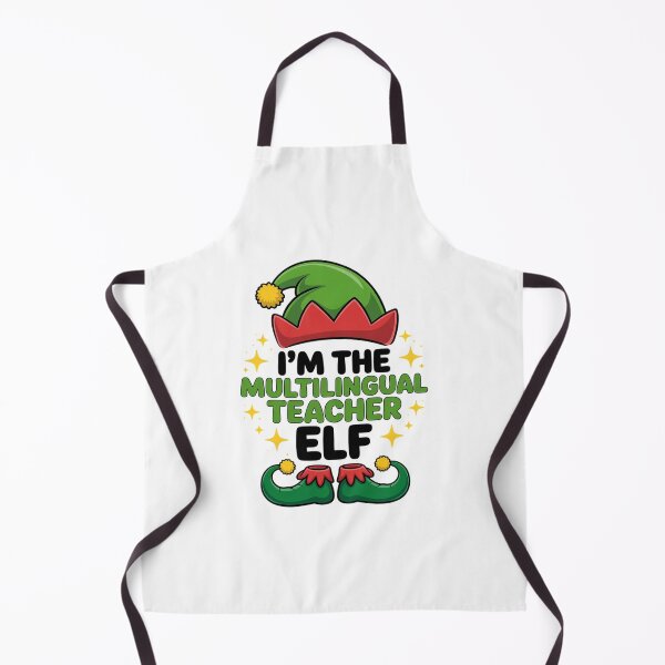 Item preview, Multilingual Teacher Elf Family Holiday Matching Christmas designed and sold by angolinnArt.