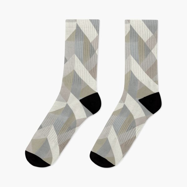 Item preview, Neutral Geometric Block Abstract Textured Pattern designed and sold by Prismatect.
