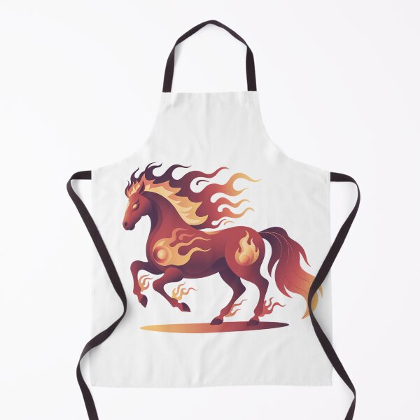 Item preview, Flamebound Spirit Horse — Fire of Freedom & Inner Power designed and sold by EightMustangs.