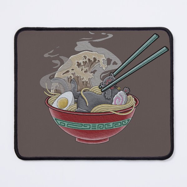 Item preview, Bowl of cat noodles designed and sold by Theo-saur.