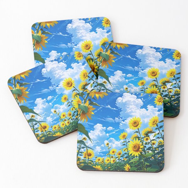 Item preview, Stunning Field of Sunflowers designed and sold by Aesthetic Visuals.