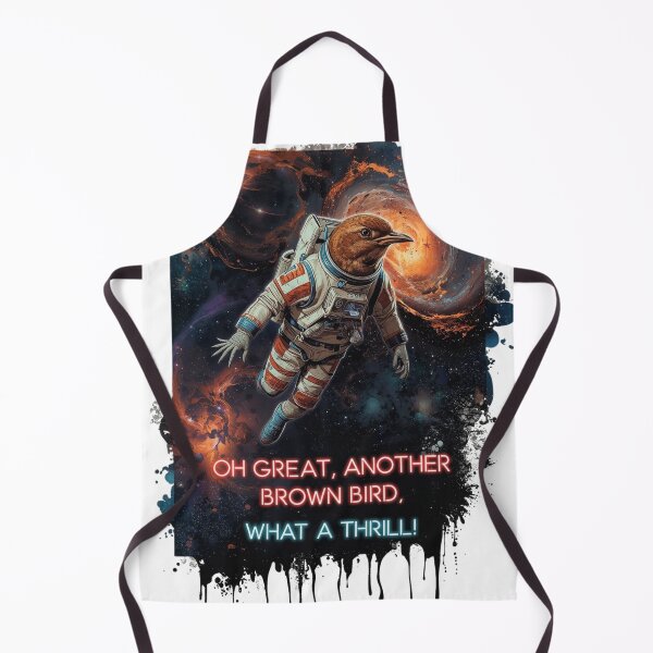 Item preview, Oh Great Another Brown Bird What A Thrill Funny Classic T-shirt For Bird Lovers designed and sold by PaulaArtworks.