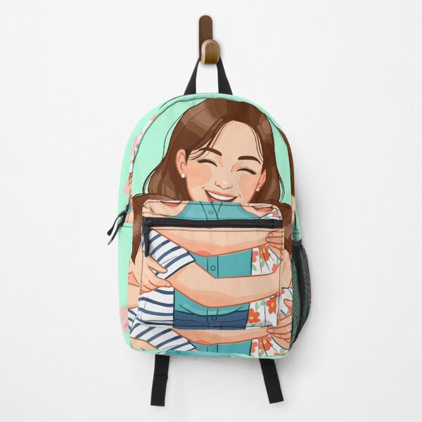 Item preview, Super Mom Hugging Son and Daughter - Happy Family designed and sold by Great Sun.