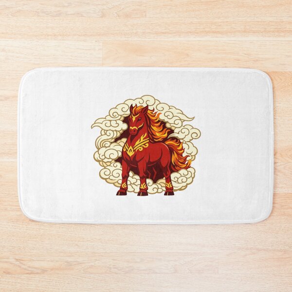 Item preview, Guardian Fire Horse Emblem designed and sold by Vendeloc.