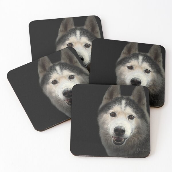 Item preview, Alaskan Malamute Portrait  designed and sold by DeeplineArt.