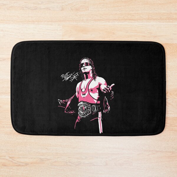 Item preview, Bret Hart Pink and Black Wrestling Champion Art designed and sold by TheArtOfCar.