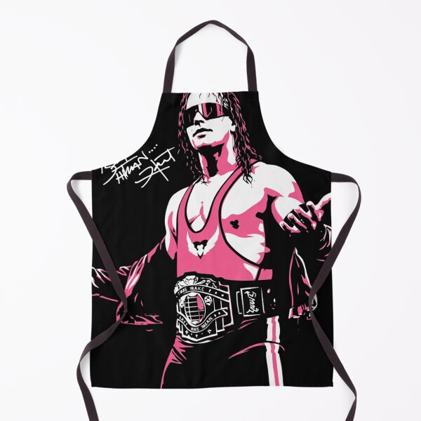 Item preview, Bret Hart Pink and Black Wrestling Champion Art designed and sold by TheArtOfCar.