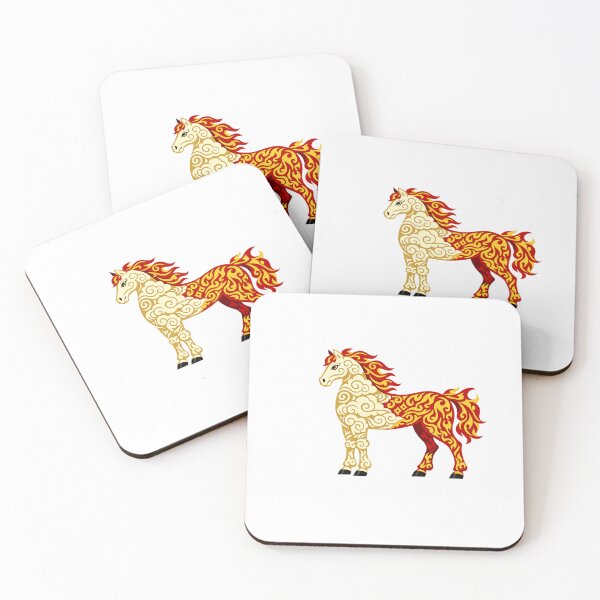Item preview, Cloud and Flame Fire Horse designed and sold by Vendeloc.