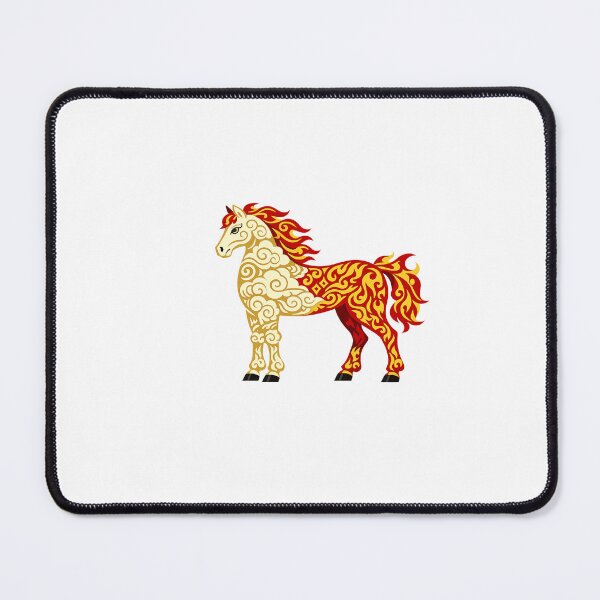 Item preview, Cloud and Flame Fire Horse designed and sold by Vendeloc.