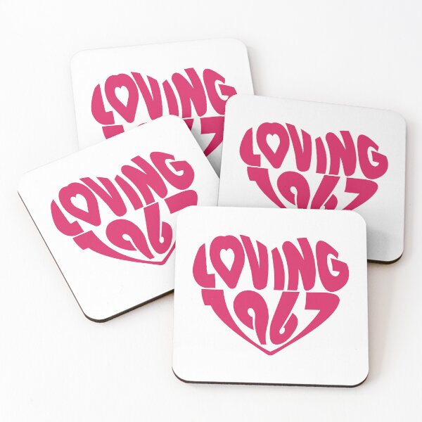 Item preview, Loving 1967 in a heart Loving v. Virginia (Valentine's Day) designed and sold by Winner Chicken Dinner Designs.