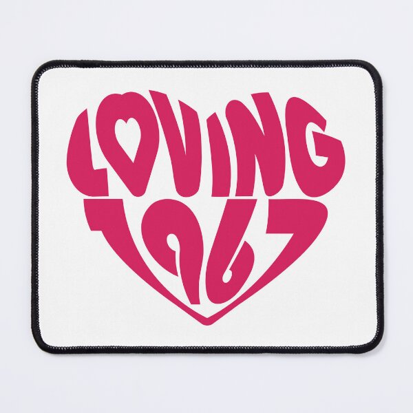 Item preview, Loving 1967 in a heart Loving v. Virginia (Valentine's Day) designed and sold by Winner Chicken Dinner Designs.