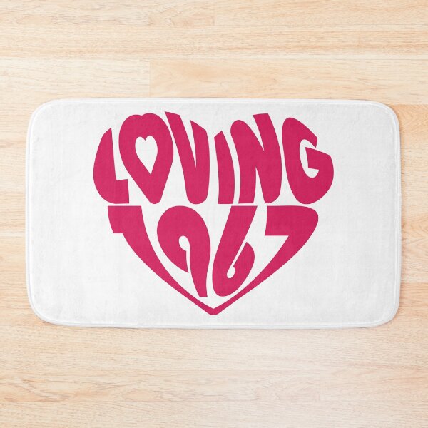 Item preview, Loving 1967 in a heart Loving v. Virginia (Valentine's Day) designed and sold by Winner Chicken Dinner Designs.