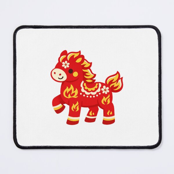 Item preview, Cute Fire Horse Zodiac designed and sold by Vendeloc.