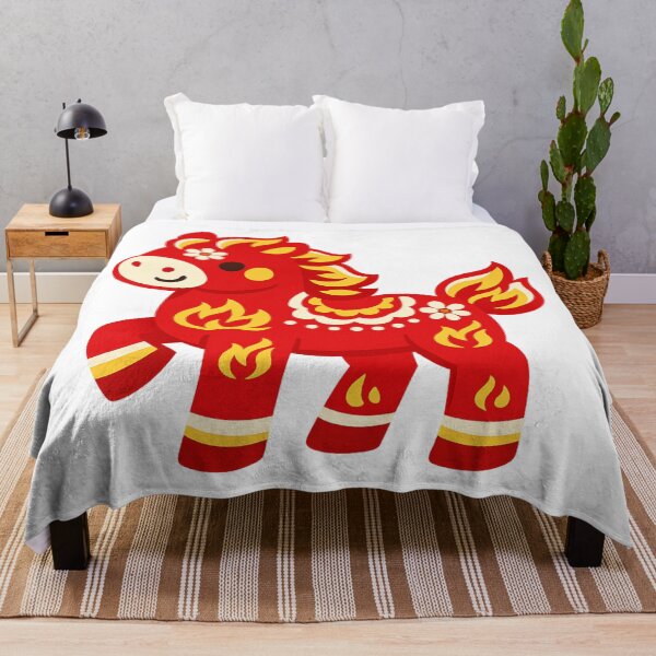 Item preview, Cute Fire Horse Zodiac designed and sold by Vendeloc.