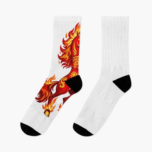 Item preview, Rearing Sun Fire Horse designed and sold by Vendeloc.