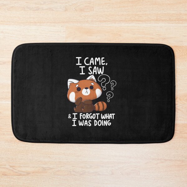 Item preview, Forgetful Red Panda designed and sold by Perfectpict.