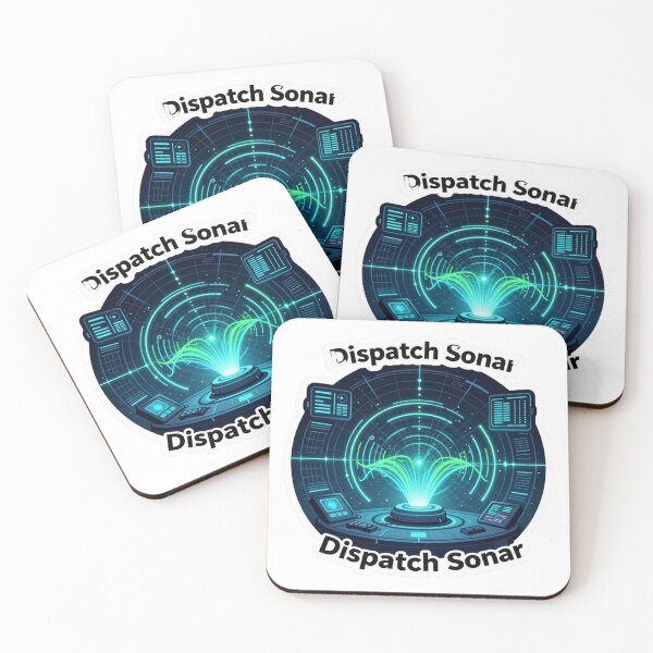Item preview, Dispatch Sonar – Futuristic Radar Tech Design designed and sold by Mukesh Saxena.