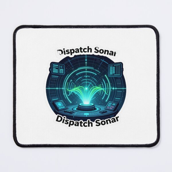 Item preview, Dispatch Sonar – Futuristic Radar Tech Design designed and sold by Mukesh Saxena.