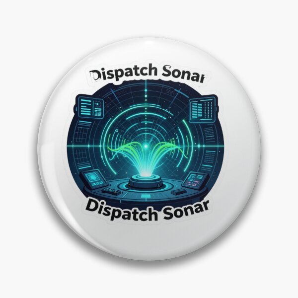 Item preview, Dispatch Sonar – Futuristic Radar Tech Design designed and sold by Mukesh Saxena.