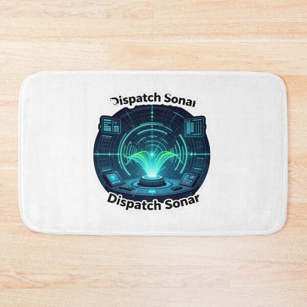Item preview, Dispatch Sonar – Futuristic Radar Tech Design designed and sold by Mukesh Saxena.
